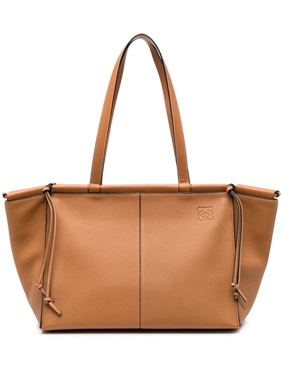 Loewe Cushion Tote Bag In Neutrals