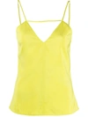 BOTTEGA VENETA CUT-OUT V-NECK CAMI TOP