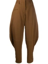 LANVIN HIGH WAIST TAPERED TROUSERS