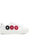 DSQUARED2 FLATFORM SOLE SNEAKERS