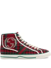 GUCCI TENNIS 1977 HIGH-TOP SNEAKERS