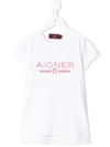 AIGNER LOGO-PRINT T-SHIRT