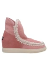 Mou Ankle Boots In Pink