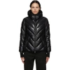 Moncler Brouel Chevron Puffer Jacket In Black