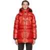 Mackage Red Down Lustrous Kendrick Jacket