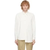 N.HOOLYWOOD WHITE ASYMMETRIC SHIRT