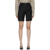 ANNA QUAN BLACK WOOL PATSY SHORTS