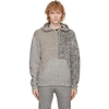 JOHN ELLIOTT GREY CASHMERE BEACH HOODIE