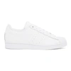 ADIDAS ORIGINALS WHITE SUPERSTAR SNEAKERS