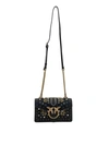 PINKO LOVE ICON NEW STUDS MINI SHOULDER BAG