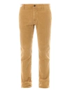 Incotex Corduroy Pants In Beige