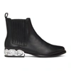 SOPHIA WEBSTER SOPHIA WEBSTER BLACK LEATHER BESSIE BOOTS