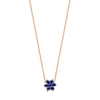 GINETTE NY SAPPHIRE STAR NECKLACE,3701173250045