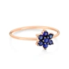 GINETTE NY SINGLE SAPPHIRE STAR RING,3701173254715