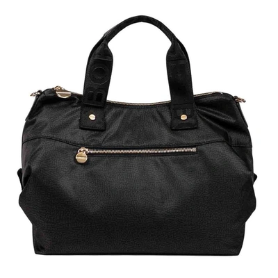 Borbonese Women's Black Polyester Handbag