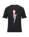 Neil Barrett T-shirts In Black