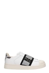MOA MASTER OF ARTS SNEAKERS IN WHITE LEATHER,11611626