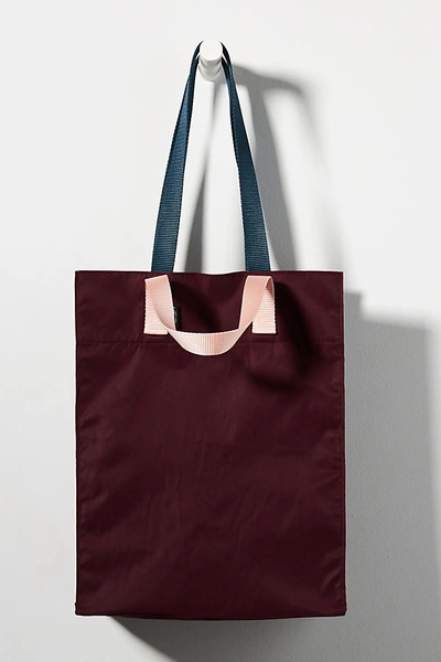 Andi Origami Tote Bag In Red