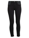 7 FOR ALL MANKIND MATERNITY ANKLE SKINNY JEANS,0400012549785