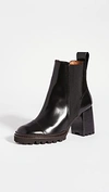 SEE BY CHLOÉ Chels Mall Lug Sole Boots,SEECL42341