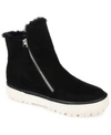 Journee Collection Journee Jezzy Faux Fur Lined Boot In Black