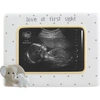 PRECIOUS MOMENTS ELEPHANT LOVE AT FIRST SIGHT ULTRASOUND 4 X 6 RESIN & GLASS PHOTO FRAME 183407