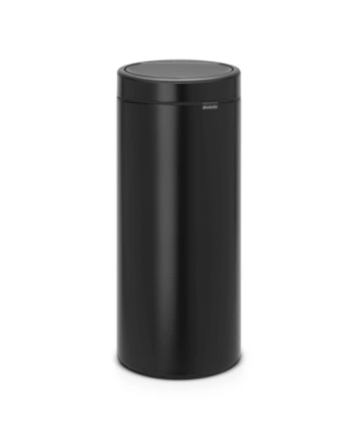 Brabantia Touch Top Can, 8 Gallon In Black