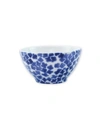 Vietri Viva Santorini Ceramic Flower Cereal Bowl In Blue
