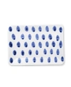 Vietri Viva Santorini Ceramic Dot Small Rectangular Platter In Blue