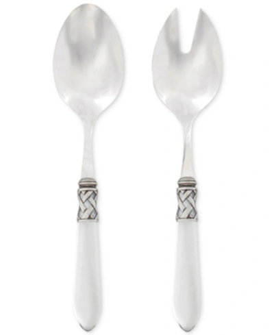Vietri Aladdin Antique 2-pc. Salad Server Set In Clear