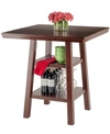 WINSOME ORLANDO HIGH TABLE WITH 2 SHELVES