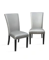 FURNITURE CAMILA SILVER DINING CHAIR, CREATED FOR MACY'S