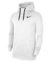 Nike Men's  Therma Pullover Training Hoodie In White/black