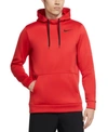 Nike Men's Therma Dri-fit Zip Hoodie In University Red