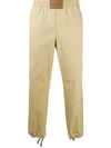 FERRAGAMO ELASTICATED WAIST CHINOS