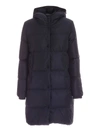 MONCLER BURGAUX DOWN JACKET IN BLUE