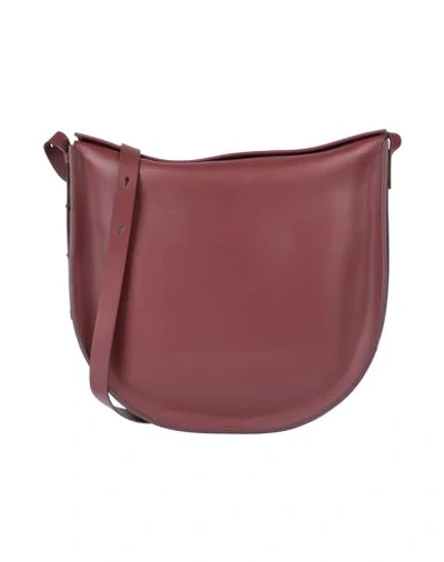 Aesther Ekme Handbags In Brick Red