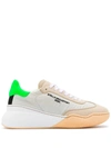 Stella Mccartney Multicolor Loop Sneakers In White