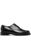Our Legacy Uniform Parade Leather Derby Shoes In Black