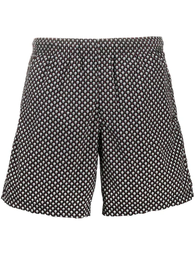 ALEXANDER MCQUEEN SKULL PATTERN SWIM SHORTS