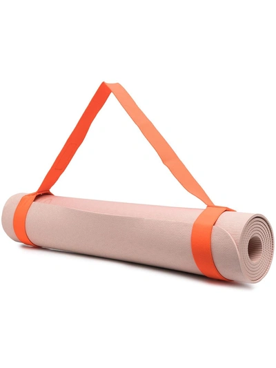 Adidas By Stella Mccartney Embossed Yoga Mat In Neutrals