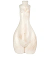 Anissa Kermiche Tit For Tat Tall Candlestick Holder In Marble