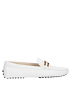 Tod's Loafers In White
