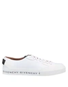 Givenchy Logo-print Leather And Rubber Sneakers In White