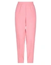 8PM 8PM WOMAN PANTS PINK SIZE L POLYESTER, ELASTANE,13522999TC 6