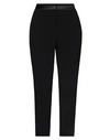 HANITA HANITA WOMAN PANTS BLACK SIZE 10 POLYESTER, ELASTANE,13523448OK 6