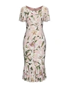 Dolce & Gabbana Midi Dresses In Pink