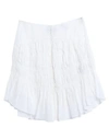 ISABEL MARANT ISABEL MARANT WOMAN MIDI SKIRT IVORY SIZE 8 RAMIE, COTTON,35454038NF 3