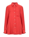 MULBERRY MULBERRY WOMAN SHIRT CORAL SIZE 8 POLYESTER,38949666PC 4