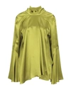 Alberta Ferretti Blouses In Military Green